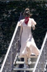 DAKOTA JOHNSON Wearing Bandana Mask Out in Los Angeles 06/11/2020
