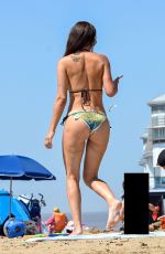 DANIELLE LLOYD in Bikini at Weston Supermare Beach 06/25/2020
