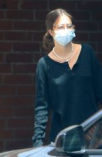 DELILAH HAMLIN Wearing a Mask Out in Beverly Hills 06/01/2020