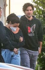 DEMI LOVATO and Max Ehrich at Nobu in Malibu 06/09/2020