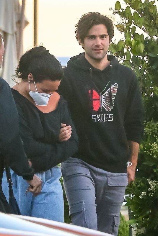 DEMI LOVATO and Max Ehrich at Nobu in Malibu 06/09/2020