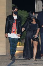 DEMI LOVATO and Max Henrich Leaves Nobu in Malibu 06/19/2020