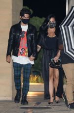 DEMI LOVATO and Max Henrich Leaves Nobu in Malibu 06/19/2020