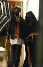 DEMI LOVATO and Max Henrich Leaves Nobu in Malibu 06/19/2020