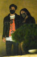 DEMI LOVATO and Max Henrich Leaves Nobu in Malibu 06/19/2020