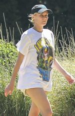 DIANE KRUGER at a Park in Beverly Hills 06/14/2020