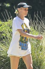 DIANE KRUGER at a Park in Beverly Hills 06/14/2020