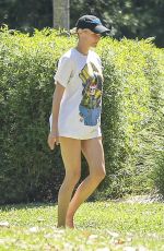 DIANE KRUGER at a Park in Beverly Hills 06/14/2020