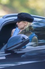 DIANE KRUGER at a Park in Beverly Hills 06/23/2020