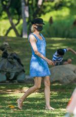 DIANE KRUGER at a Park in Beverly Hills 06/23/2020