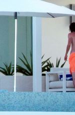 EIZA GONZALEZ and Timothee Chalamet at a Pool in Cabo 06/20/2020