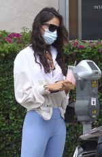 EIZA GONZALEZ in Tight Wearing a Mask Out in Los Angeles 06/17/2020
