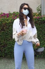 EIZA GONZALEZ in Tight Wearing a Mask Out in Los Angeles 06/17/2020