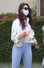 EIZA GONZALEZ in Tight Wearing a Mask Out in Los Angeles 06/17/2020