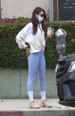 EIZA GONZALEZ in Tight Wearing a Mask Out in Los Angeles 06/17/2020