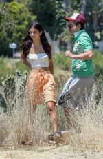 ELISHA HERBERT Out Hiking in Los Angeles 06/04/2020