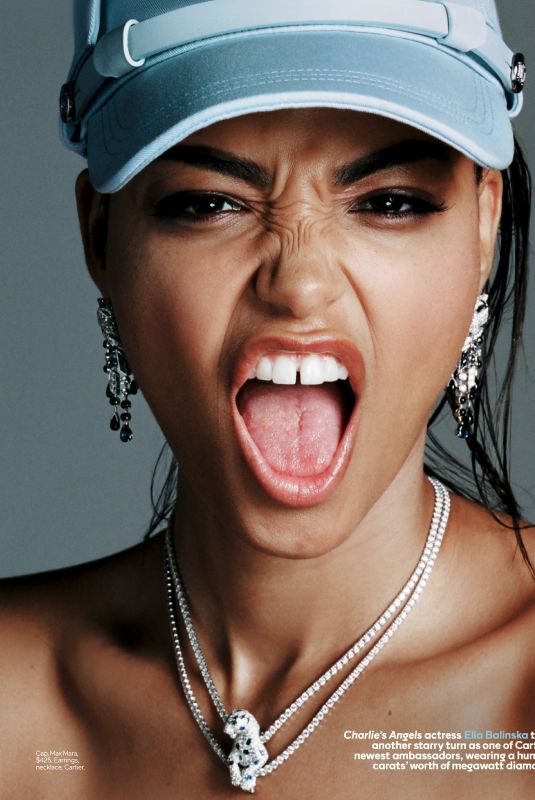 ELLA BALINSKA in Elle Magazine, May 2020