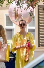 ELLE and DAKOTA FANNING at a Birthday Party in Studio City 06/15/2020