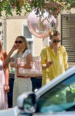 ELLE and DAKOTA FANNING at a Birthday Party in Studio City 06/15/2020