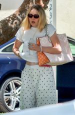 ELLE and DAKOTA FANNING at a Birthday Party in Studio City 06/15/2020