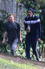 ELLEN POMPEO and Chris Ivery Out Hiking at Griffith Park in Los Feliz 06/23/2020