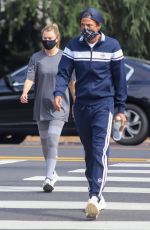 ELLEN POMPEO and Chris Ivery Out Hiking at Griffith Park in Los Feliz 06/23/2020