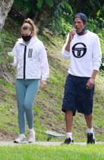 ELLEN POMPEO Out Hiking at Griffith Park in Los Feliz 06/29/2020