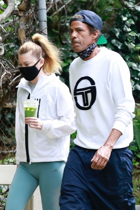 ELLEN POMPEO Out Hiking at Griffith Park in Los Feliz 06/29/2020