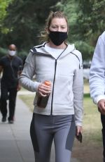 ELLEN POMPEO Out Hiking in Los Feliz 06/16/2020