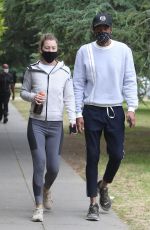 ELLEN POMPEO Out Hiking in Los Feliz 06/16/2020