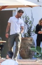 ELSA PATAKY and Chris Hemsworth Out for Lunch with Hemsworth Clan in Byron Bay 06/23/2020