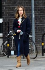 EMILIA CLARKE Out with Her Dog in London 06/06/2020