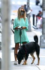 EMILY RATAJKOWSKI and Sebastian Bear-McClard Out with Columbo in New York 06/27/2020