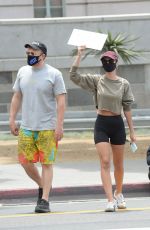 EMILY RATAJKOWSKI at Black Lives Matter Protest in Los Angeles 06/02/2020