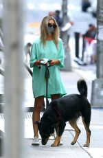 EMILY RATAJKOWSKI Out with Her Dog in New York 06/27/2020