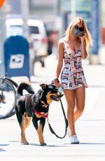 EMILY RATAJKOWSKI Out with Her Dog in New York 06/28/2020