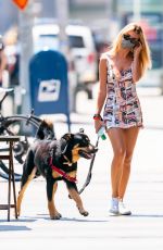 EMILY RATAJKOWSKI Out with Her Dog in New York 06/28/2020