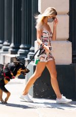 EMILY RATAJKOWSKI Out with Her Dog in New York 06/28/2020