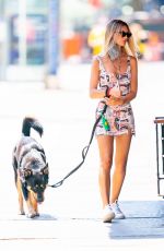 EMILY RATAJKOWSKI Out with Her Dog in New York 06/28/2020