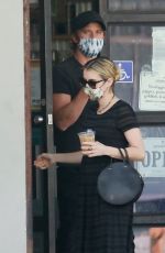 EMMA ROBERTA and Garrett Hedlund at Larchmont Village in Los Angeles 06/06/2020