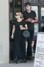 EMMA ROBERTA and Garrett Hedlund at Larchmont Village in Los Angeles 06/06/2020