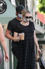 EMMA ROBERTA and Garrett Hedlund at Larchmont Village in Los Angeles 06/06/2020