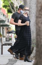 EMMA ROBERTA and Garrett Hedlund at Larchmont Village in Los Angeles 06/06/2020