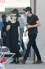 EMMA ROBERTA and Garrett Hedlund at Larchmont Village in Los Angeles 06/06/2020