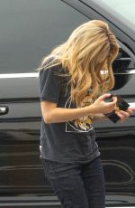 EMMA ROBERTS and Garrett Hedlund at LAX Airport in Los Angeles 06/26/2020