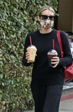 EMMA ROBERTS Out for Coffee in Los Angeles 06/05/2020