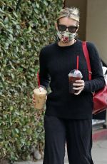 EMMA ROBERTS Out for Coffee in Los Angeles 06/05/2020