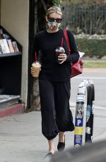 EMMA ROBERTS Out for Coffee in Los Angeles 06/05/2020