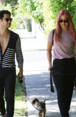 EMMA SLATER Out with Her Dogs in Los Angeles 06/14/2020