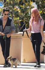 EMMA SLATER Out with Her Dogs in Los Angeles 06/14/2020